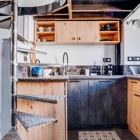 Duplex Esprit Loft A La Croix-rousse Design & Caractere Lyonnais Lyon