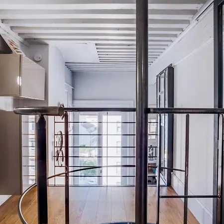 Duplex Esprit Loft A La Croix-rousse Design & Caractere Lyonnais *