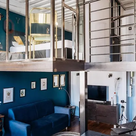 Duplex Esprit Loft A La Croix-rousse Design & Caractere Lyonnais * Lyon